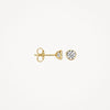 Blush Oorknoppen 14kt Goud 7257YZI