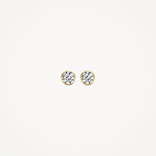 Blush Oorknoppen 14kt Goud 7257YZI