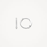 Blush Oorringen 14kt Witgoud 7269WZI