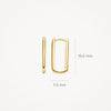 Blush Oorringen 14kt Goud 7295YGO