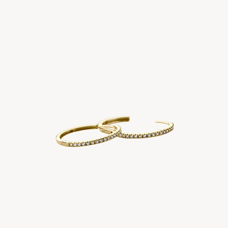 Blush Oorringen 14kt Goud 7306YZI