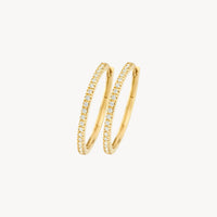 Blush Oorringen 14kt Goud 7306YZI