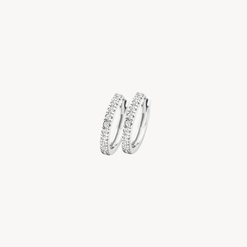 Blush earrings white gold 7307WZI