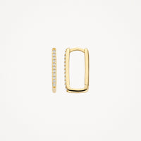 Blush Oorringen 14kt Goud 7318YZI