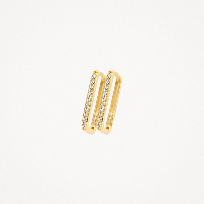 Blush Oorringen 14kt Goud 7318YZI