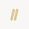Blush Oorringen 14kt Goud 7343YZI