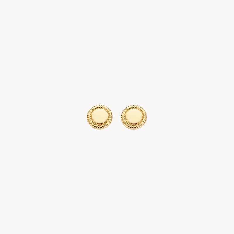 Blush Oorknoppen 14kt Goud 7350YGO