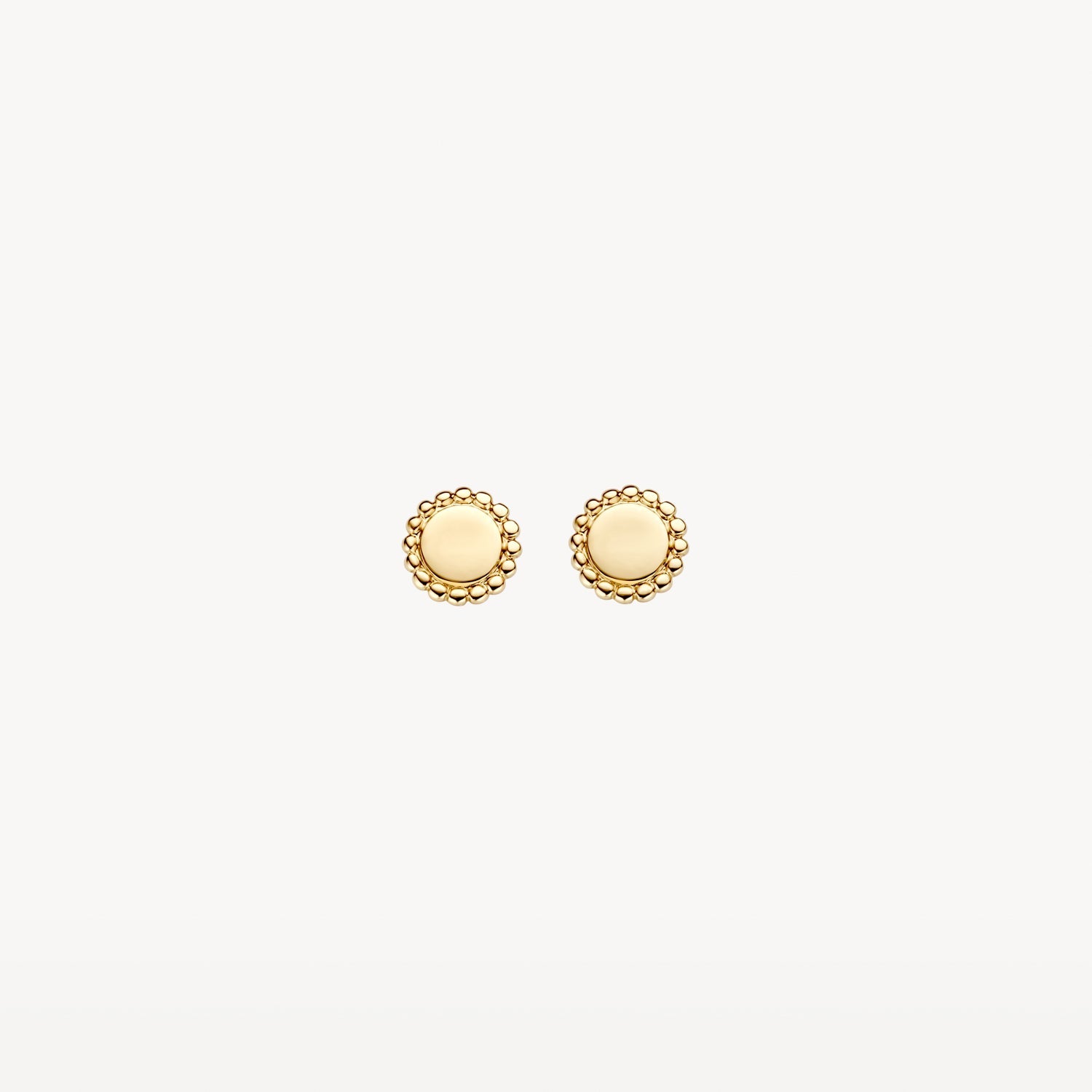 Blush Oorknoppen 14kt Goud 7351YGO
