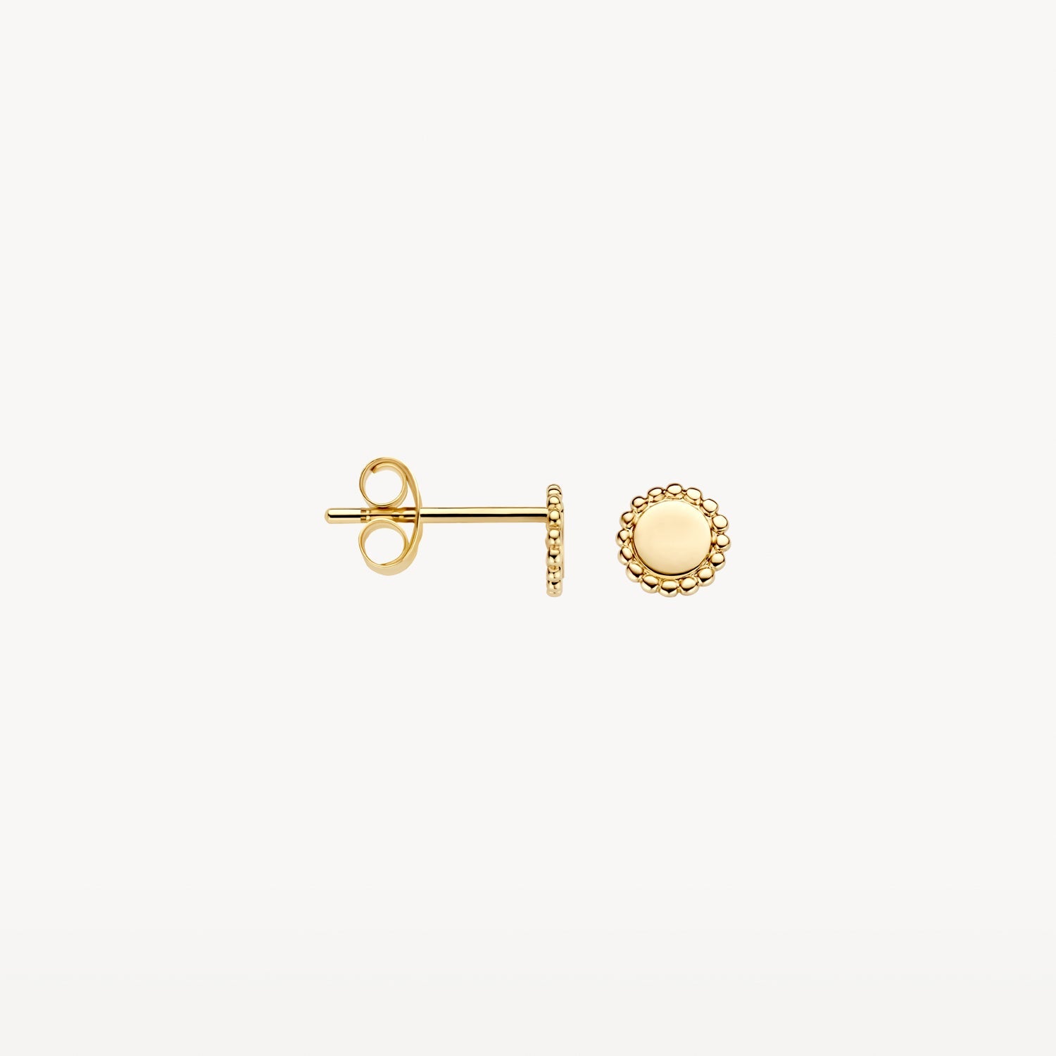 Blush Oorknoppen 14kt Goud 7351YGO
