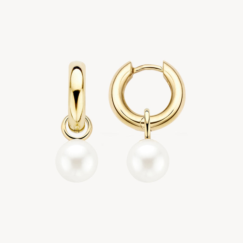 Blush Oorbedels 14kt Goud 9023YPW