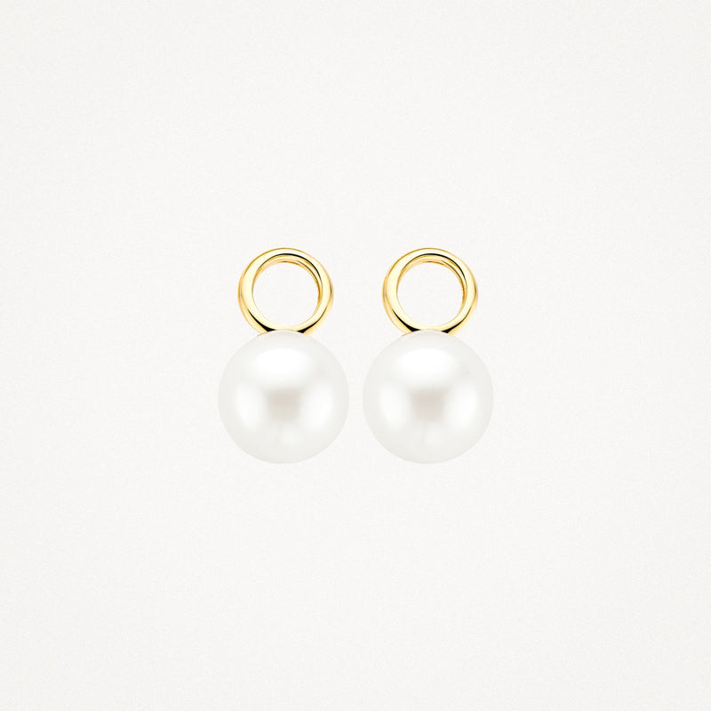 Blush Oorbedels 14kt Goud 9023YPW