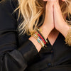 CO88 Collection Stalen Armband Goud met Parels en Zeester 8CB-90839