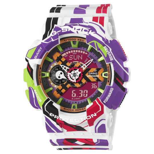 Casio G-Shock x Evangelion GA-110EVA30-7AER