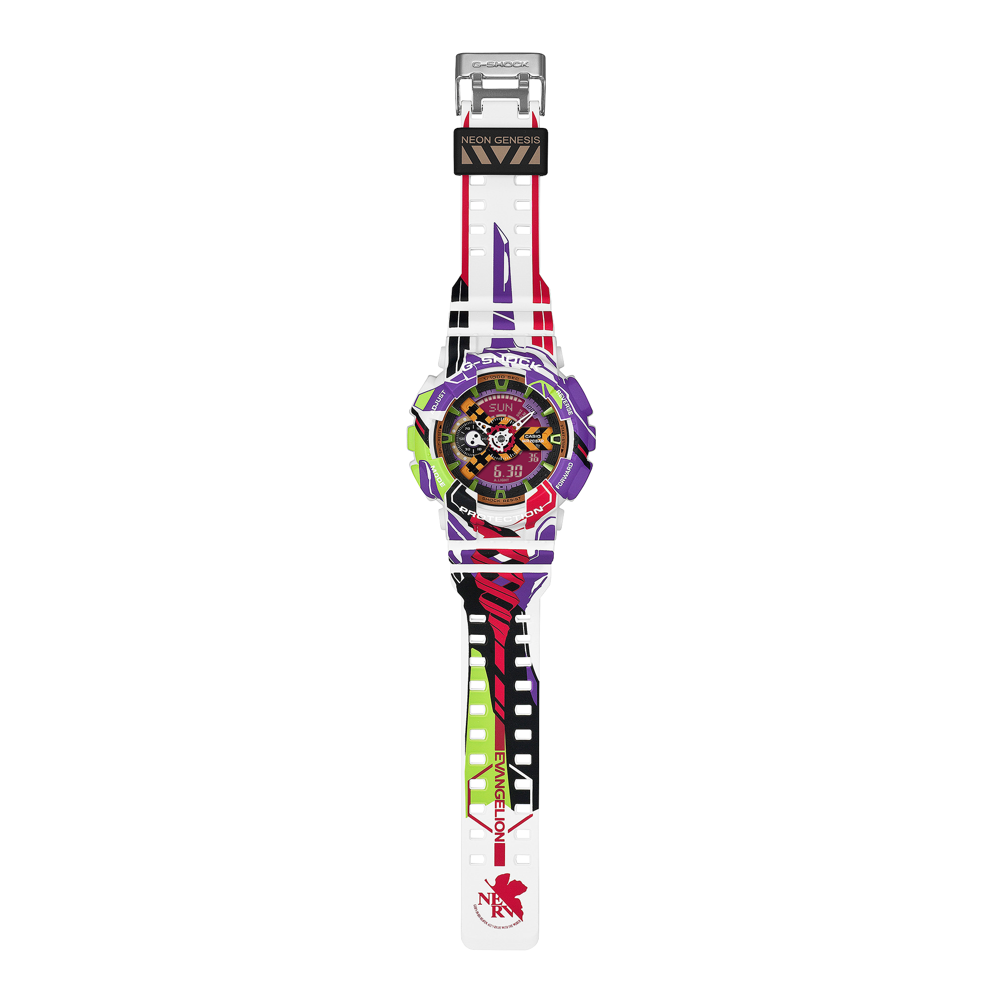 Casio G-Shock x Evangelion GA-110EVA30-7AER