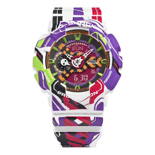 Casio G-Shock x Evangelion GA-110EVA30-7AER
