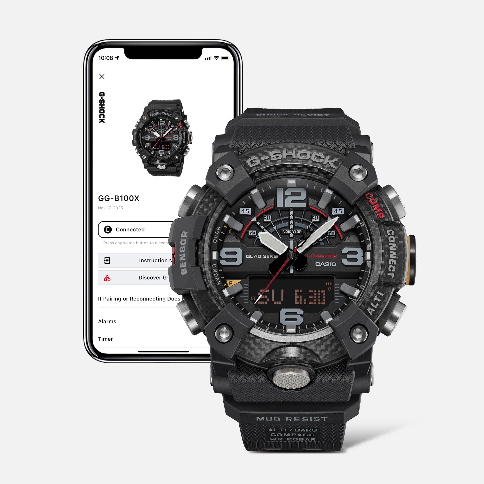 Casio G-Shock 'Mudmaster' GG-B100X-1AER – Juwelier van Dam