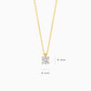 Blush Ketting 14kt Goud LG3001Y