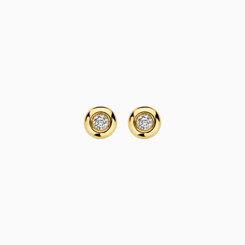Blush Oorknoppen 14kt Goud LG7004Y