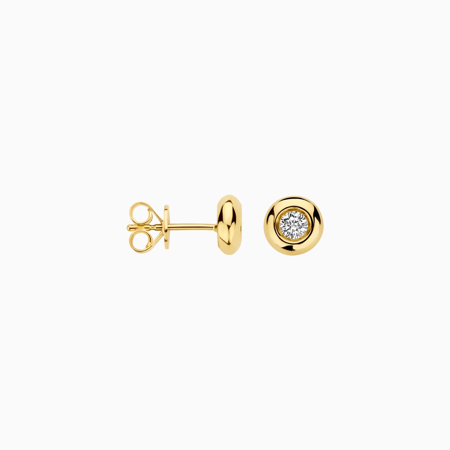 Blush Oorknoppen 14kt Goud LG7004Y
