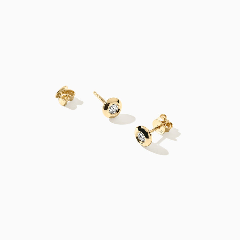 Blush Oorknoppen 14kt Goud LG7004Y
