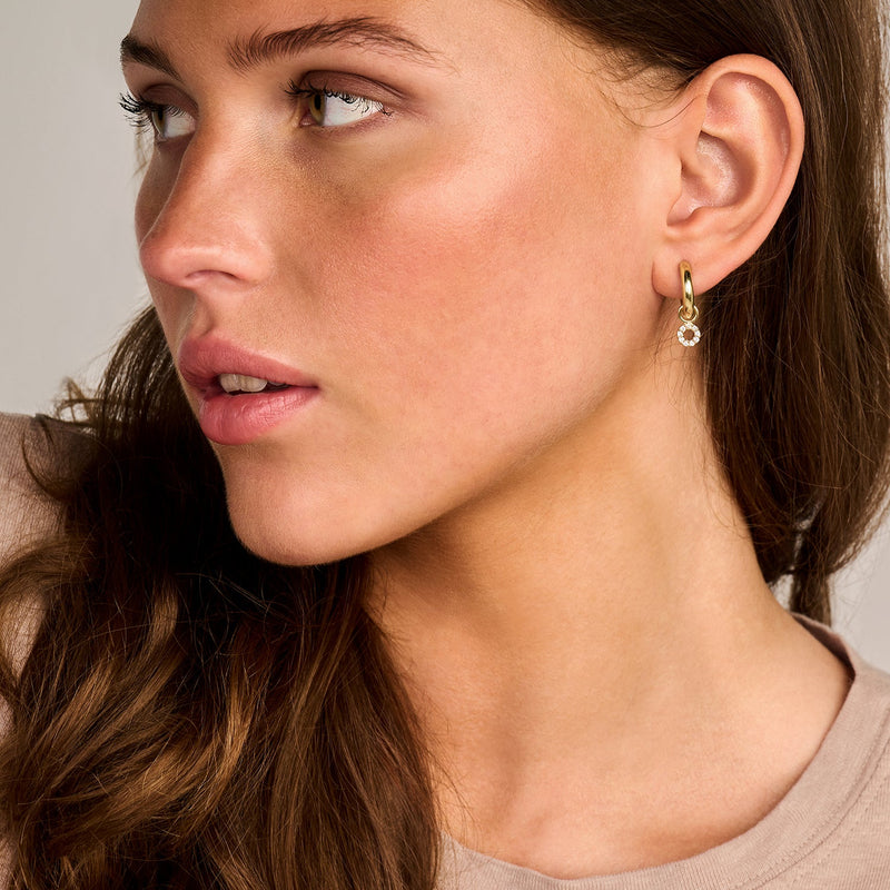 Blush Oorringen 14kt Goud LG7021Y