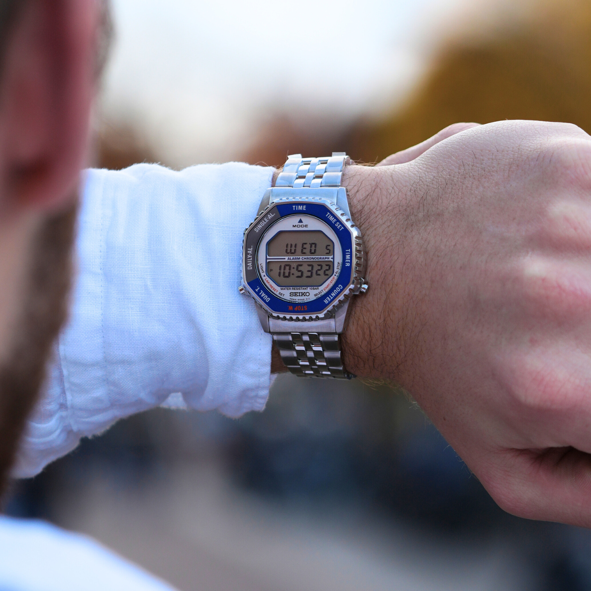 Seiko Digital Quartz 'Rotocall' SMGG21P1