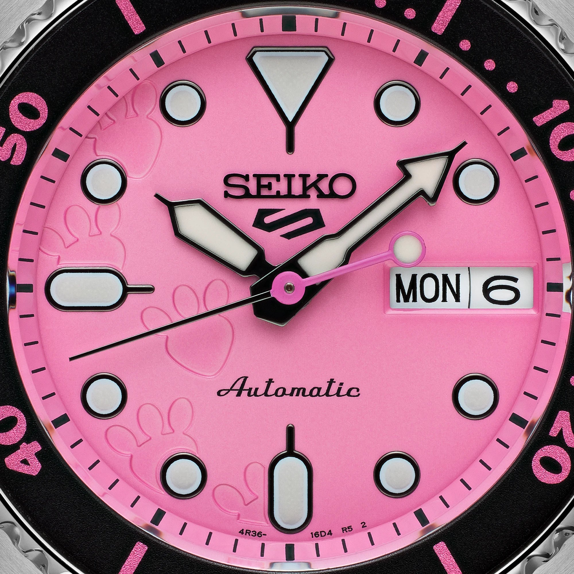 Seiko 5 Sports x Pink Panther SRPM07K1