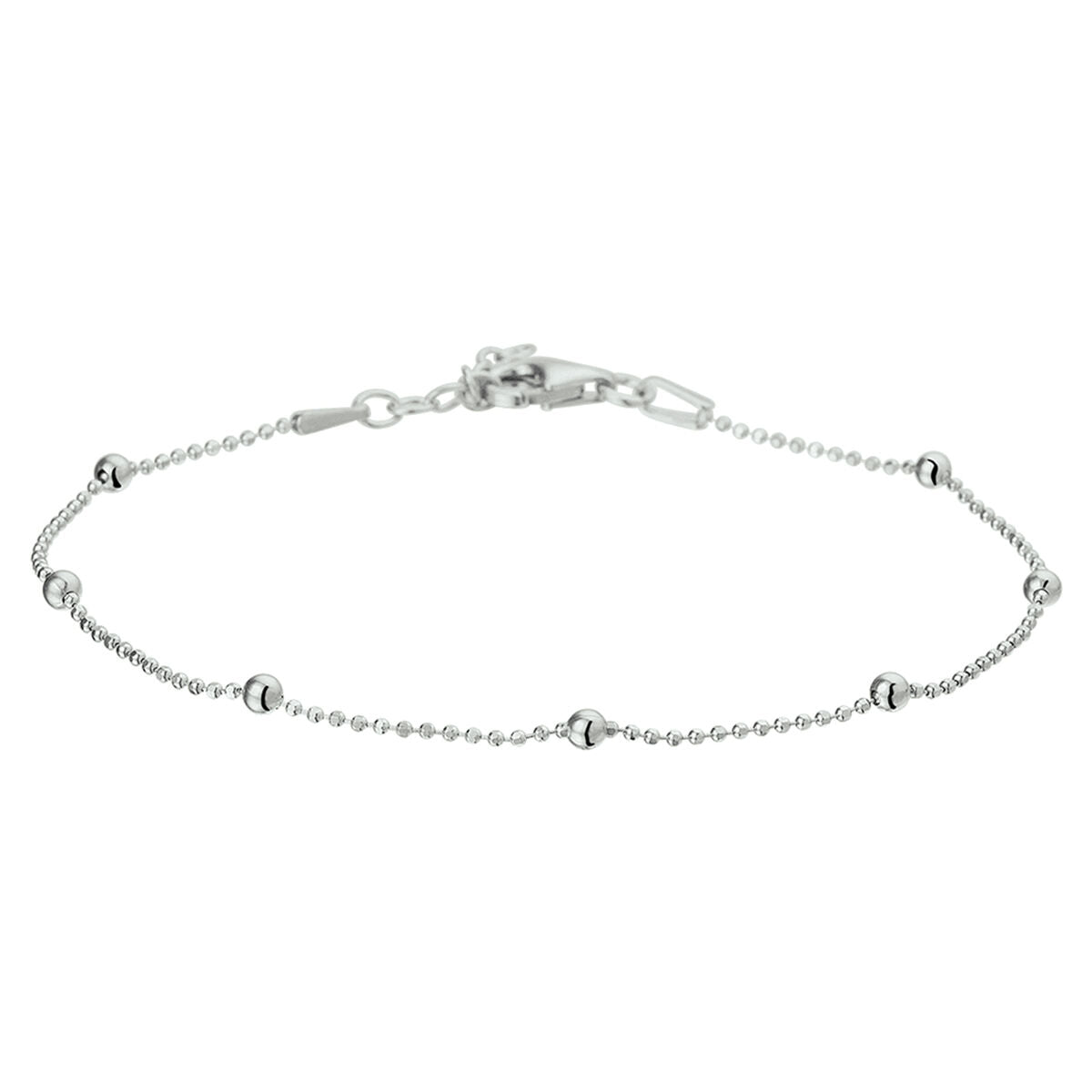 Zilveren Armband Bolletjes 2,5 mm 17 + 2 cm 1327354
