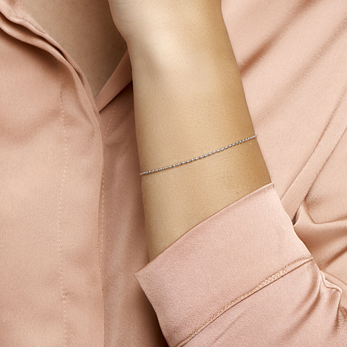 Zilveren Armband Bolletjes 1,5 mm 17 + 2 cm 1327361