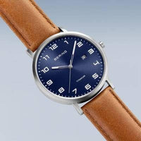 Bering Herenhorloge Leren Band 18640 - 567