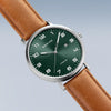 Bering Herenhorloge Leren Band 18640 - 568