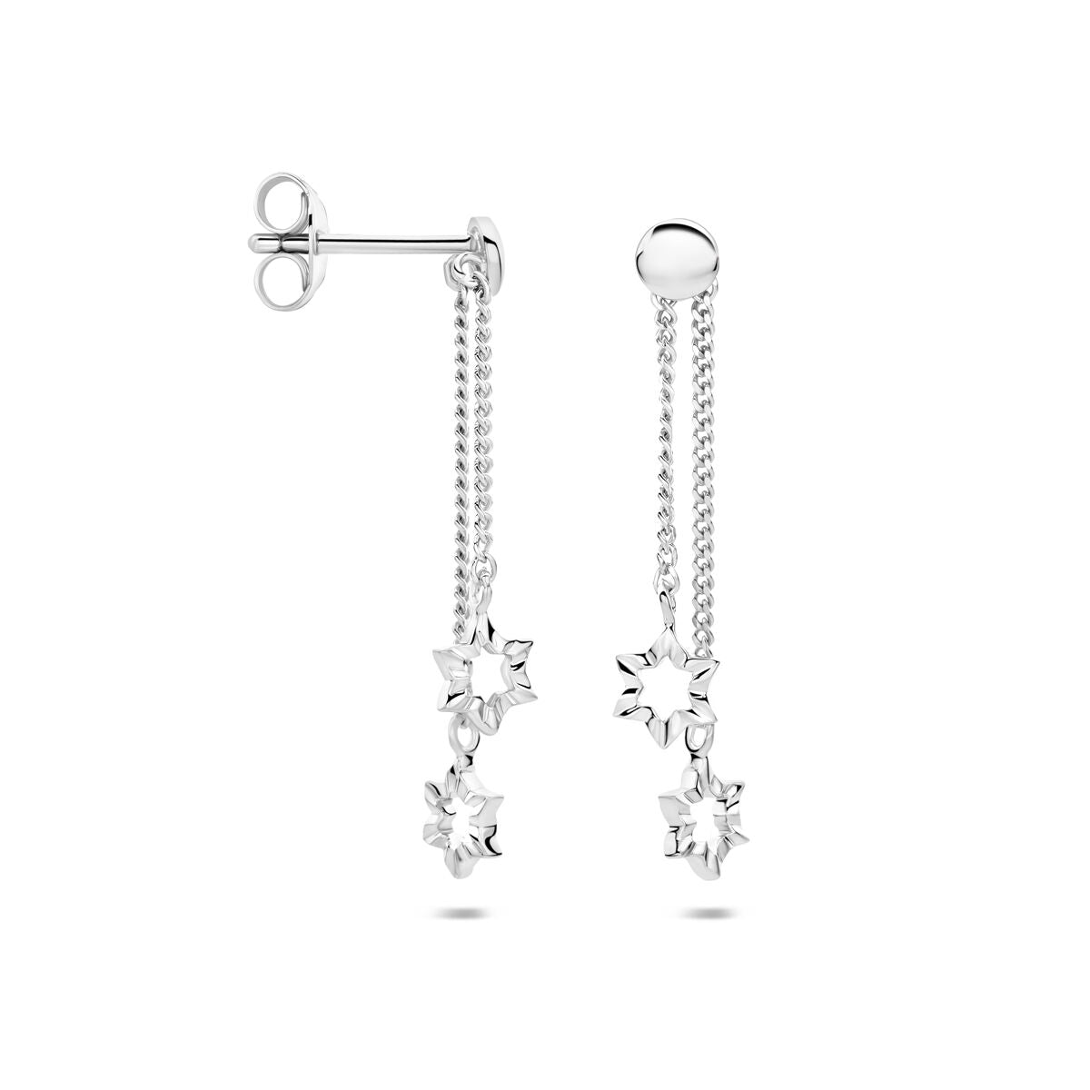 Zilveren Oorhangers Ster 1321826