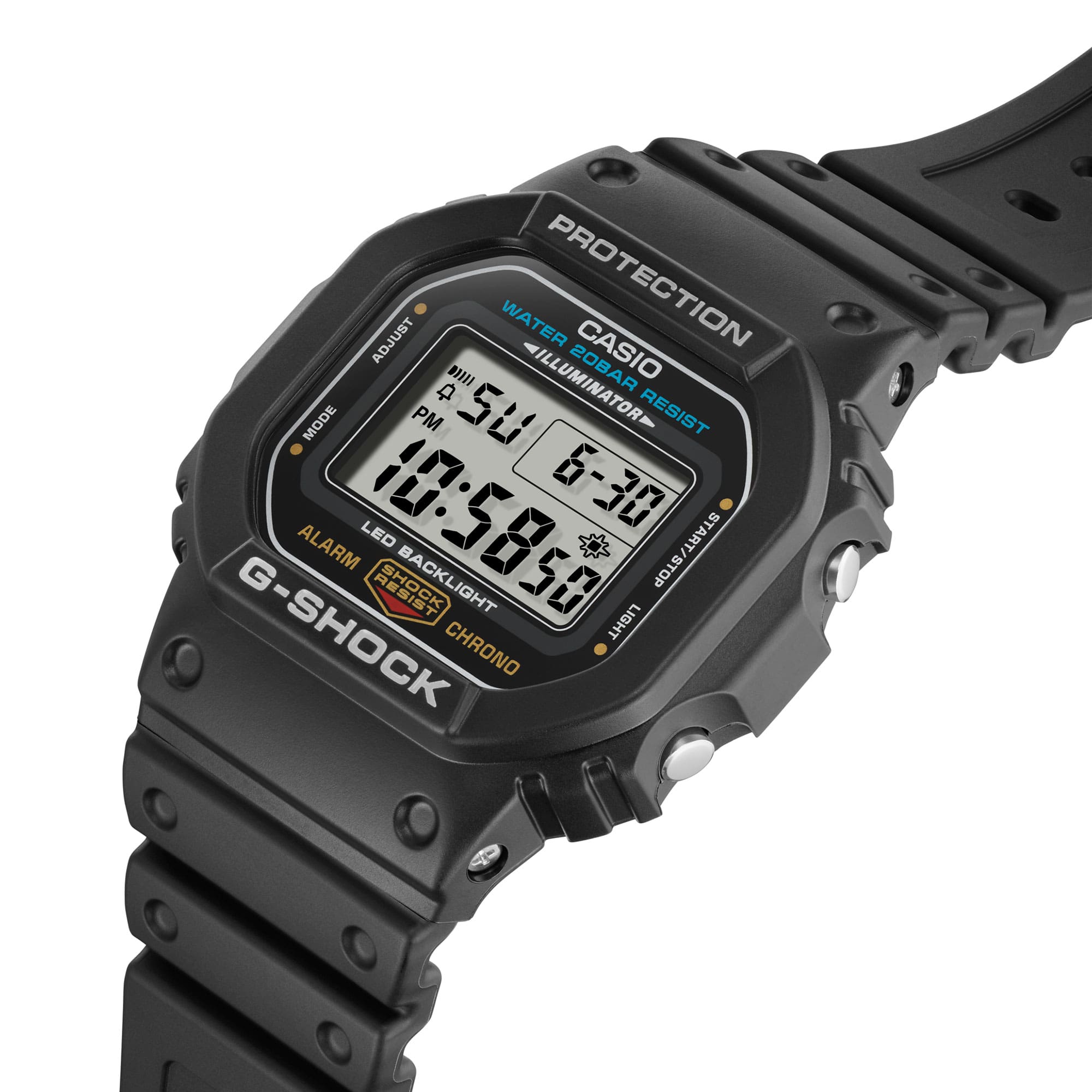 時計 DAMUE 5600 VINTAGE G-SHOCK Men's G-Shock DW5600MS-1 Black Resin Quartz Sport Watch - Walmart.com