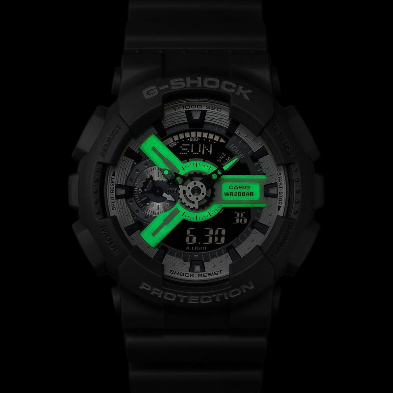 Casio G - Shock Hidden Glow GA - 110HD - 8AER