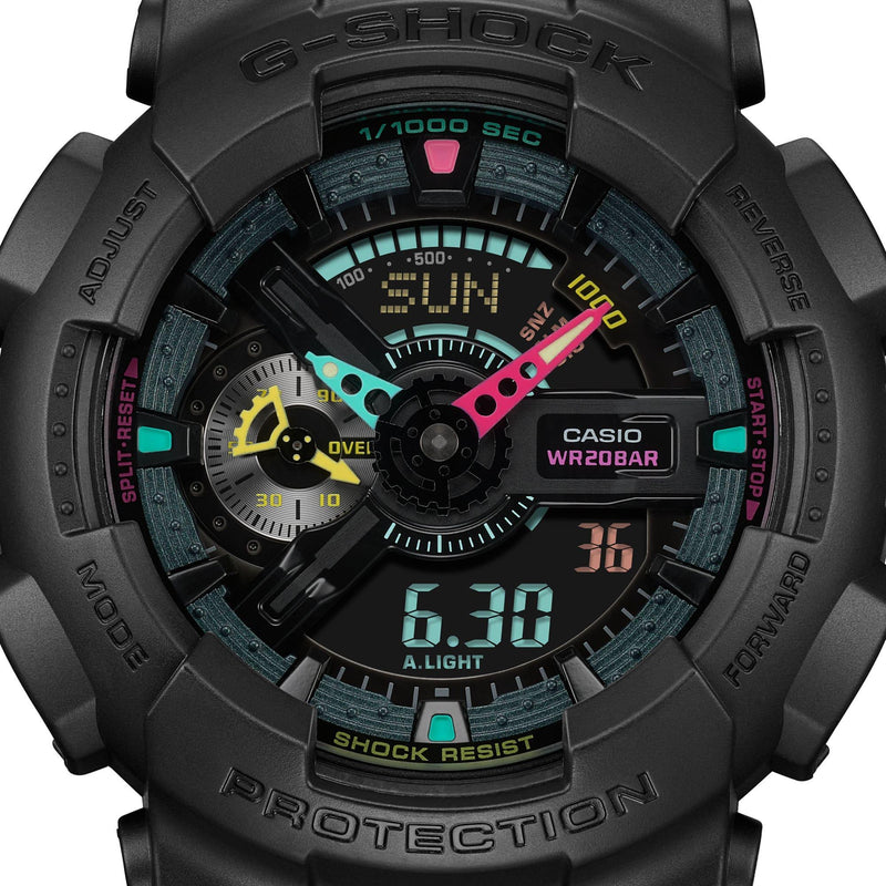 Casio G - Shock Multi - Fluorescent GA - 110MF - 1AER