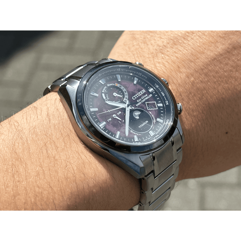 Citizen Radio Controlled 'Tsuki Yomi' Moonphase BY1018 - 80X
