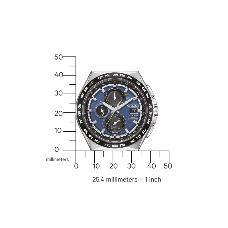 Citizen Super Titanium Radio Controlled AT8238 - 84L