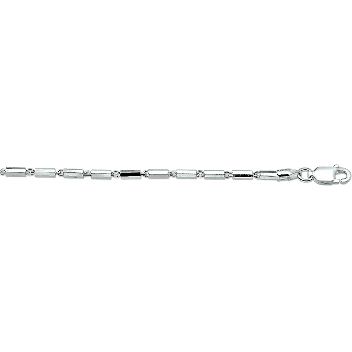 Zilveren Armband Buisjes 2,0 mm 18 cm 1327293
