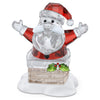 Swarovski Holiday Cheers Kerstman en Schoorsteen 5701507