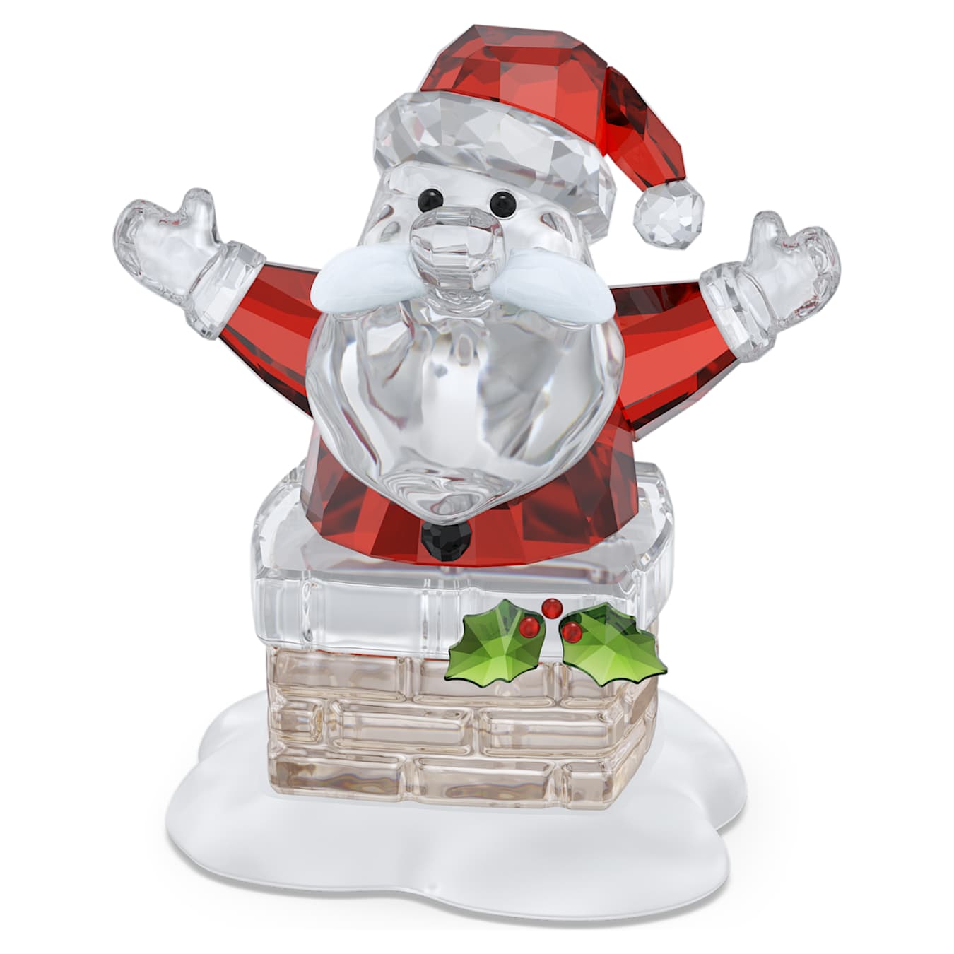 Swarovski Holiday Cheers Kerstman en Schoorsteen 5701507