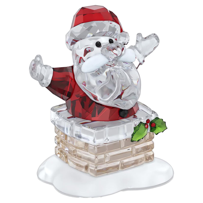 Swarovski Holiday Cheers Kerstman en Schoorsteen 5701507