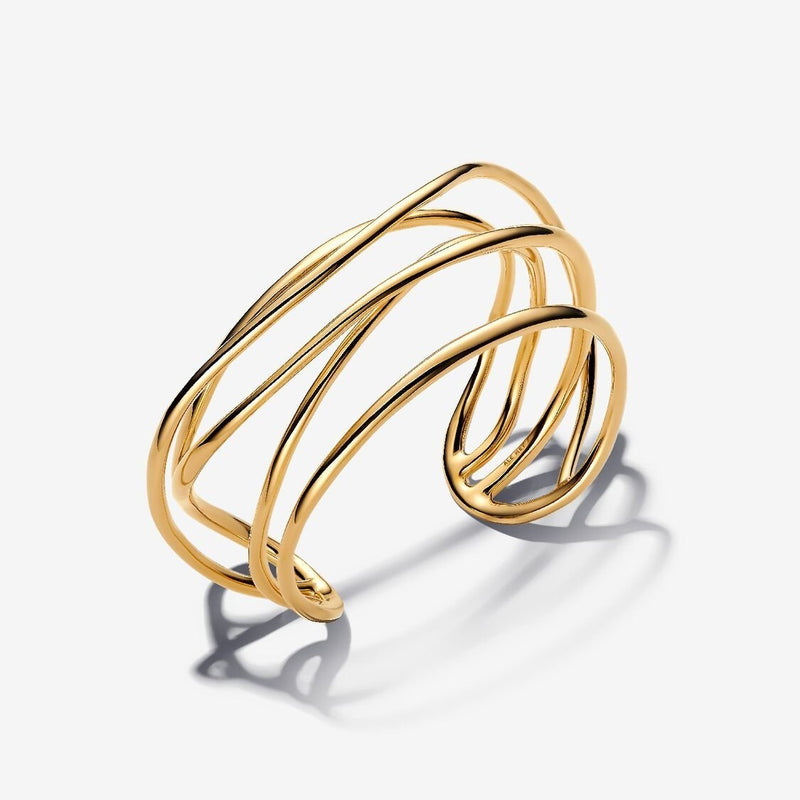 Pandora Armband Bangle Organische Draad 563867C00 - 2 - Juwelier van Dam