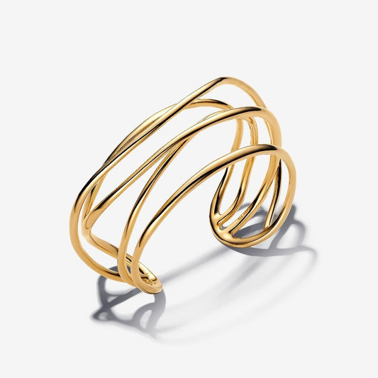Pandora Armband Bangle Organische Draad 563867C00 - 2 - Juwelier van Dam