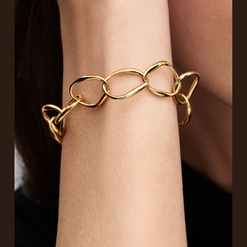Pandora Armband Organische Schakels 563864C00 - 1 - Juwelier van Dam