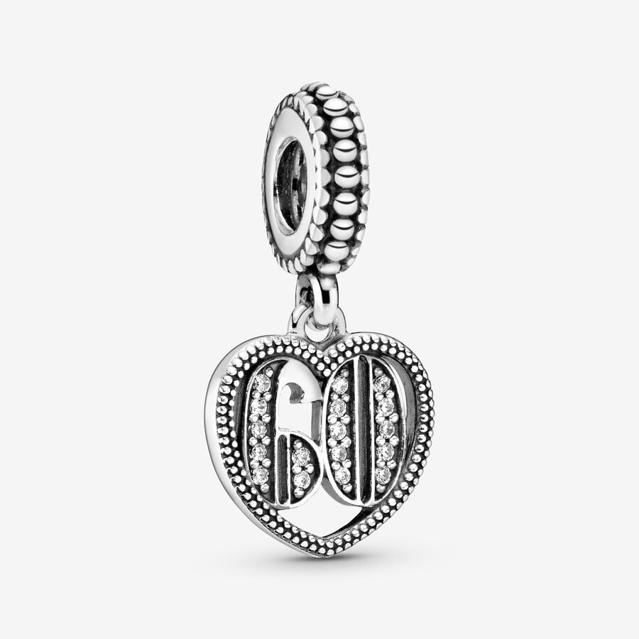 Pandora Bedel 60e Verjaardag Hart 797265CZ