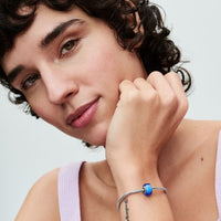 Pandora Bedel Blauw Muranoglas 793105c00