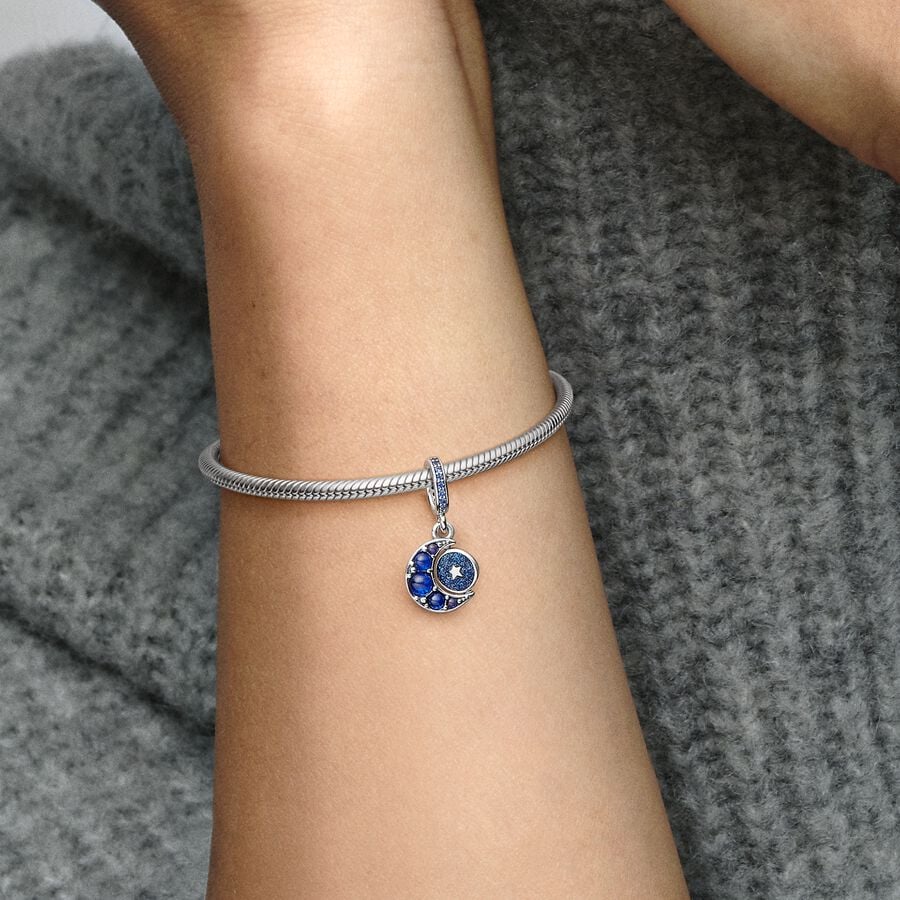 Pandora Bedel Blauwe Maan 792979C01