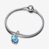 Pandora Bedel Blauwe Muranoglas Olifant 793339C01