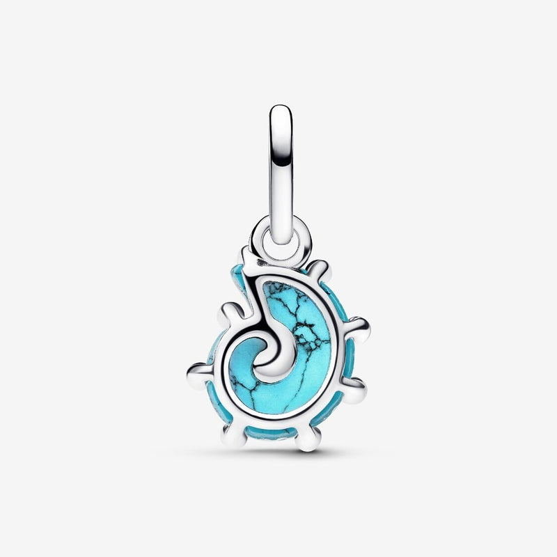 Pandora Bedel Blauwe Muranoglas Zeeslak 793900C01 - Juwelier van Dam