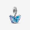 Pandora Bedel Blauwe Muranoglazen Vlinder 792698C01